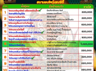 ทีเด็ดวัวชน วันที่19/05/67 สนามชนโคทุ่งสง ซิตี้