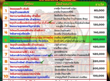 ทีเด็ดวัวชน วันที่23/06/67 สนามชนโคบ้านควนธานี