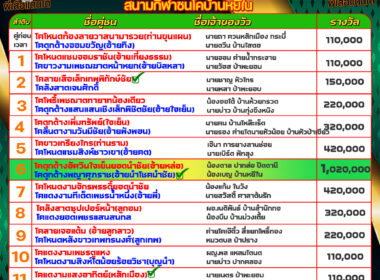 ทีเด็ดวัวชน วันที่02/08/67 สนามชนโคบ้านหยีใน