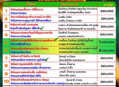 ทีเด็ดวัวชน วันที่28/08/67 สนามชนโคบ้านหนองบัวใหญ่