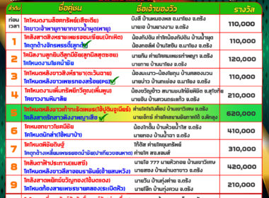 ทีเด็ดวัวชน วันที่18/11/67 สนามชนโคบ้านปากพล