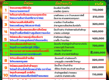 โปรแกรมวัวชน วันที่09/05/68 สนามบ้านหยีใน