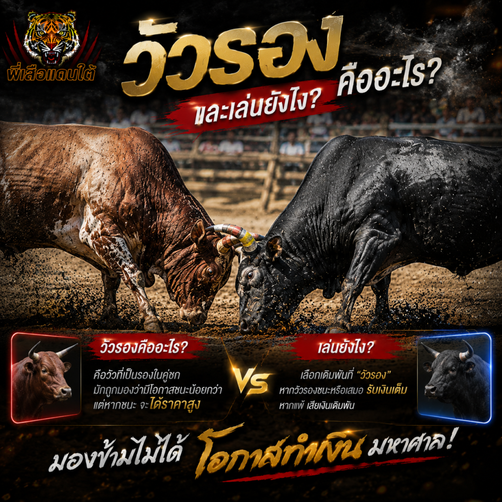 วิธีดู วัวรอง อ่านราคาต่อรอง และเทคนิควิเคราะห์ก่อนแข่งขัน
