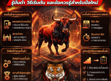 แทงวัวชนขั้นต่ำ เท่าไหร่? รู้ขั้นต่ำ วิธีเริ่มต้น และข้อควรรู้สำหรับมือใหม่ ปี 2026