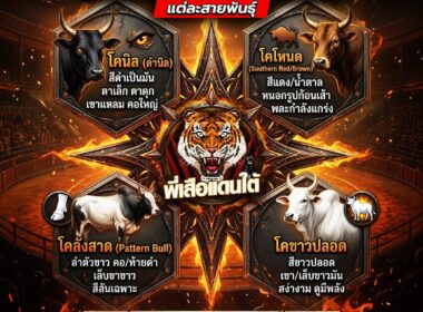สายพันธุ์วัวชนไทย  มีอะไรบ้าง? รู้จักลักษณะเด่นและวิธีเลือกวัวชนแต่ละสายพันธุ์ ปี 2026
