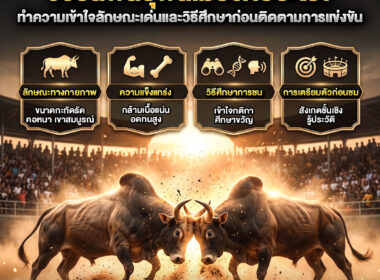วัวชนพันธุ์พื้นเมือง คืออะไร? รู้จักลักษณะเด่น จุดแข็ง และวิธีศึกษาก่อนติดตามการแข่งขัน ปี 2026