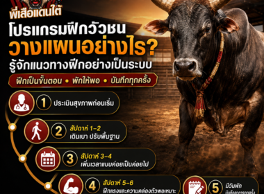 โปรแกรมฝึกวัวชน วางแผนอย่างไร? แนวทางเตรียมความพร้อมอย่างเหมาะสม ปี 2026